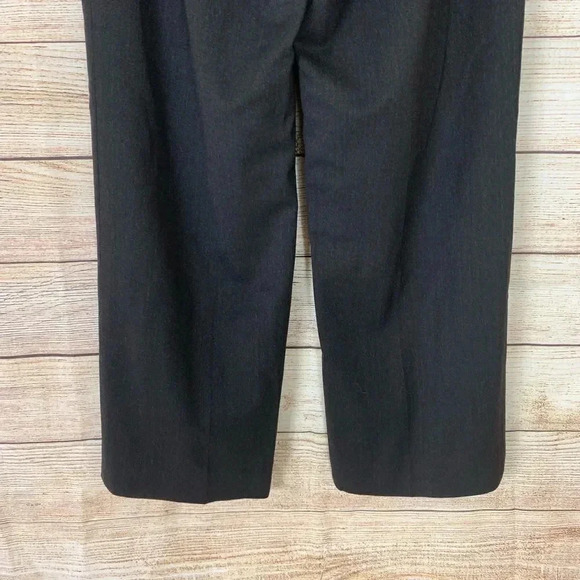 Tahari Wool Blend Pants Solid Black St Leg - Picture 7 of 10
